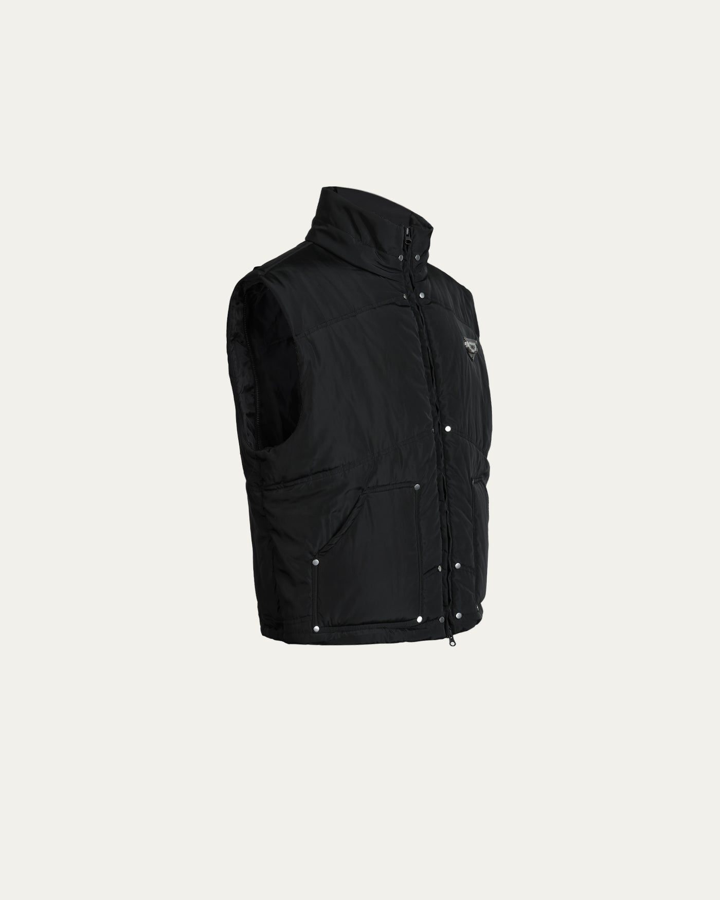 Puffer 2in 1 Vest/Jacket - Black