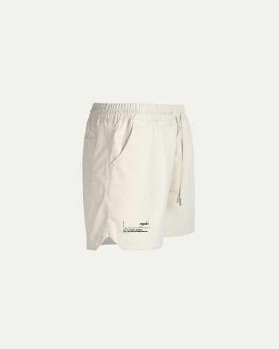 Nylon Basic Shorts - Off White