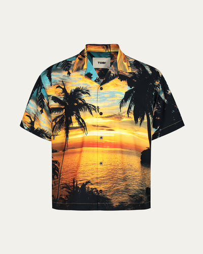 Highclass Cuban Shirt - Sunset
