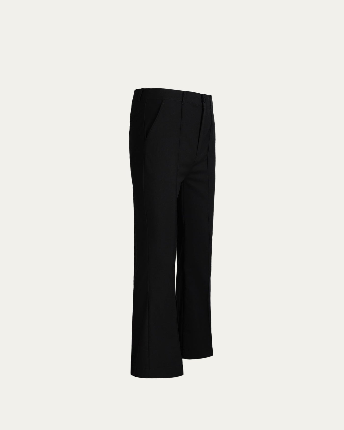 Flare Tailor Pants - Black - TOBI