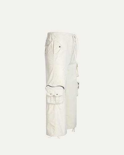 Parachute Pocket Pants - Off White - TOBI